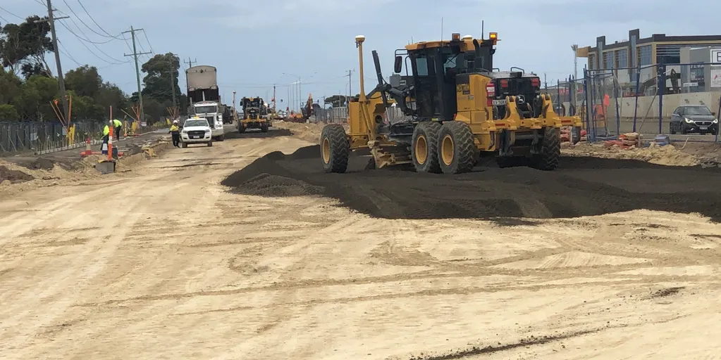 Pavement works